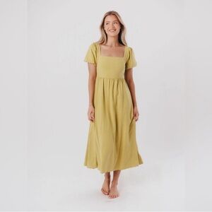 Golden sun dress. Fits like Large.